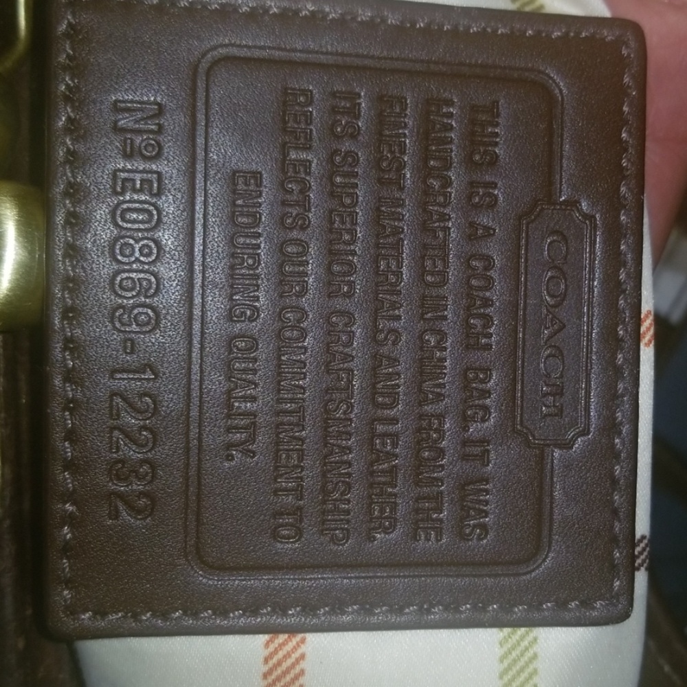 Signature ergo leather framed satchel